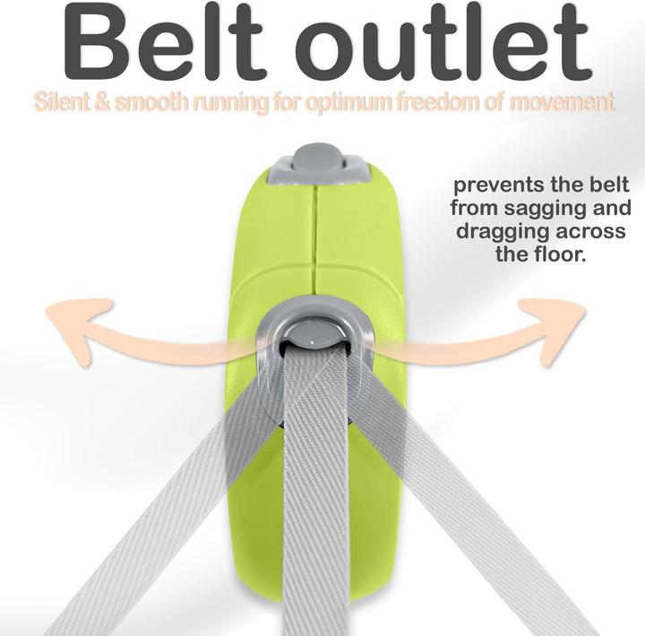 Produktbild Bluzelle Hundeleine Rolleine mit Metall-Haken & Bremse (Hund, Allgemein)