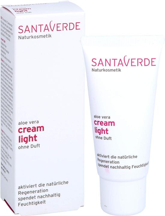 Produktbild SantaVerde Aloe Vera Creme Light Ohne Duft (30 ml, Tagescreme)