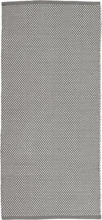 Liv Interior Teppich Dots 70 cm x 140 cm, Grau (70 x 140 cm)
