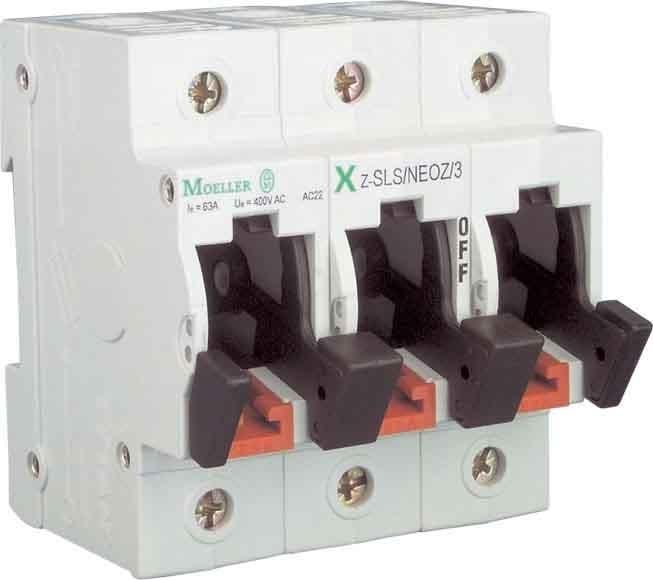 Actual product image Eaton Fuse switch-disconnector, 63A, 2p 248233 (NH-DIN fuse, 63 A)