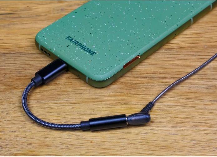 Actual product image Fairphone USB-C to Mini Audio Jack (USB Type C, 3.5mm socket)