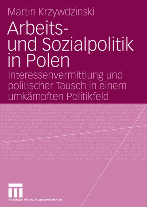 Actual product image Arbeits- und Sozialpolitik in Polen (Martin Krzywdzinski, 2007)