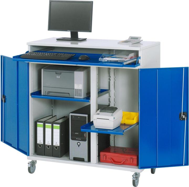 Produktbild RAU Computer-Schrank stationäre oder mobile Ausführung (110 cm, 118.50 cm)