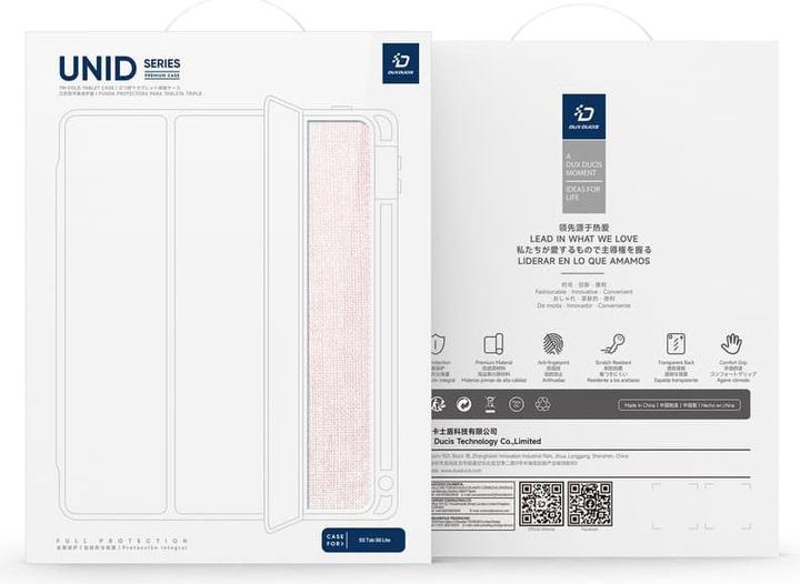 Actual product image Dux Ducis Unid Series Leather Bookcover Cover (Galaxy Tab S6 Lite (2022))