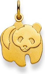 Natsumi Schmuck Anhänger Panda Gold 18K/750 (750/18 K Gelbgold)