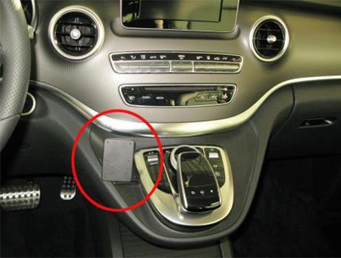 Actual product image Brodit ProClip Mercedes Benz V-Class
