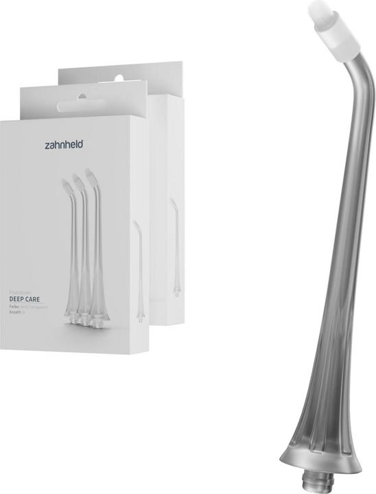 Produktbild Zahnheld Ersatzdüse Deep Care 6x Weiss (Mundduschenaufsätze)