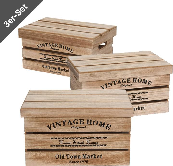 Immagine prodotto Natura Punto Set di 3 scatole (42 x 32 x 23,5 cm)