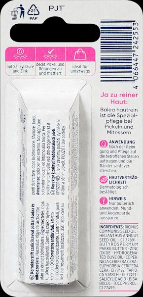 Valori nutrizionali e ingredienti dm Balea Concealer Skin Clean Spot (20)