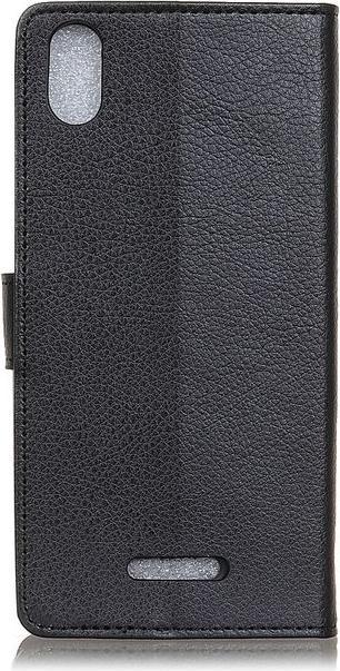 Produktbild MU Classic Litchi Leder Bookcover Series (Wiko Y61)