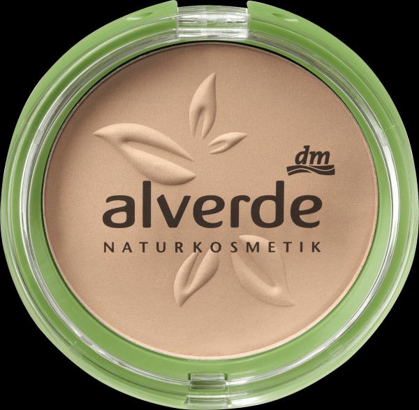 Actual product image dm alverde Compact powder Terra 50 (Beige 030)