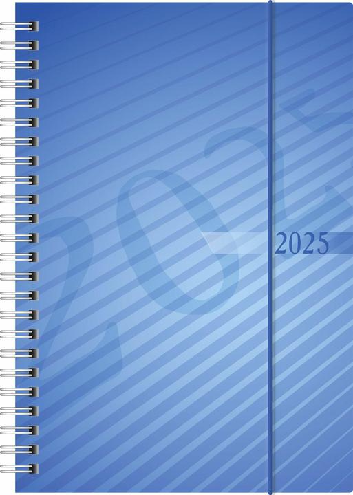 Produktbild rido/idé 7021102305 Buchkalender Modell futura 2 (2025)| 2 Seiten = 1 Woche| A5| 160 Seiten| PP (A5, Deutsch)