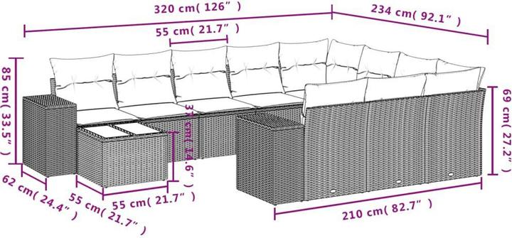 Produktbild VidaXL Zivana