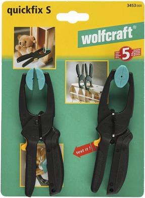 Actual product image wolfcraft wolfcraft 2 quickfix S - Mini-Schnellspannzange (30 mm)