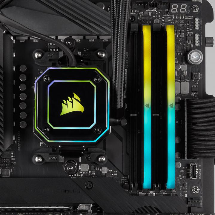 Actual product image Corsair Vengeance RGB RS (2 x 8GB, 3600 MHz, DDR4-RAM, DIMM)