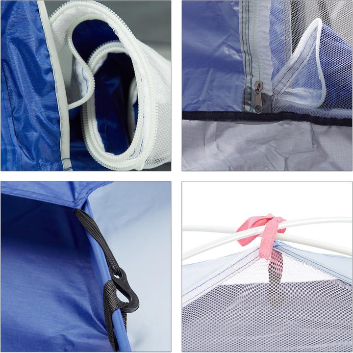 Produktbild Relaxdays Popup (Wurfzelt, 1.38 kg, 3 Personen)