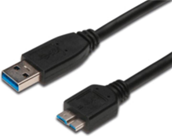 Image du produit M-Cab Câble USB de type A (M) à micro-USB de type B (M) (1 m, USB 3.2 Gen 1)