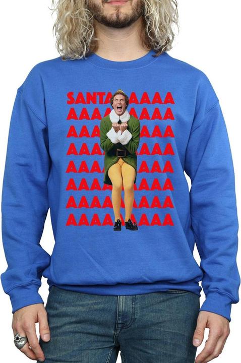 Produktbild Elf Buddy Santa Scream Sweatshirt (XXL)