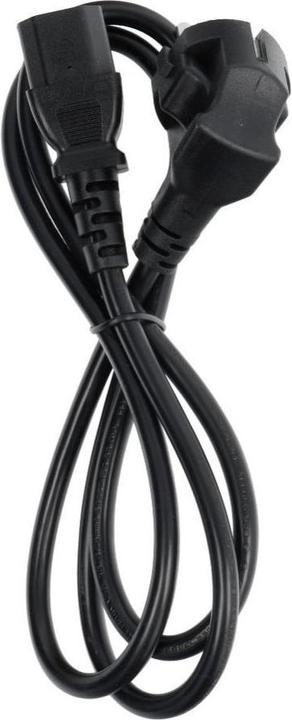 Produktbild OEM Cable Power cable for computer PC / printer / monitor 230V 16A 1,2 m black (1.20 m)