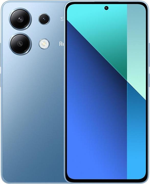 Actual product image Xiaomi Redmi Note 13 (512 GB, Ice Blue, 6.67", Hybrid Dual SIM, 108 Mpx, 4G)