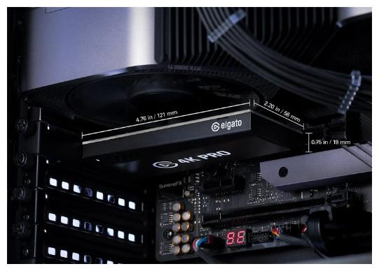 Actual product image Elgato Game Capture 4K Pro (Xbox Series X, PS5, Switch, Mac, PC)
