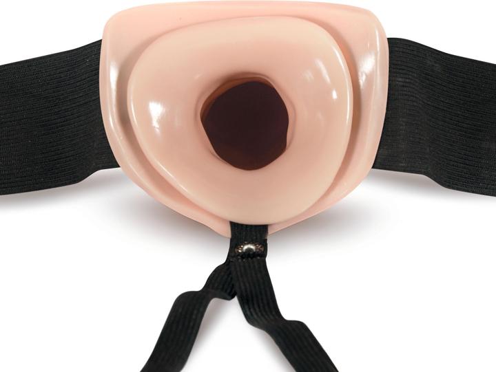 Actual product image Blush Dr. Skin Hollow StraponDildo 16.5 cm Beige