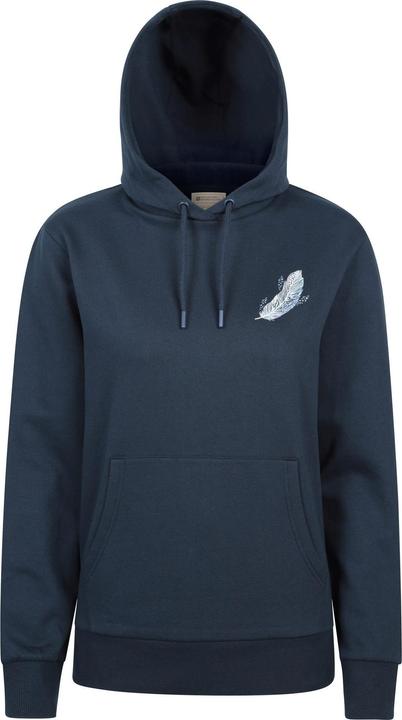 Actual product image Mountain Warehouse Womens/Ladies Floating Feather Hoodie (46 D)