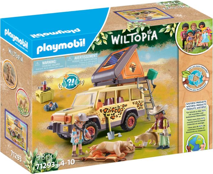 Produktbild Playmobil Mit dem Geländewagen (71293, Playmobil Wiltopia)
