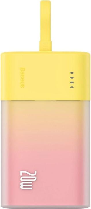 Actual product image Baseus Popsicle 5200mAh 20W Powerbank with Built-in Lightning Cable (+ White Simple USB-C - U (5200 mAh, 20 W)