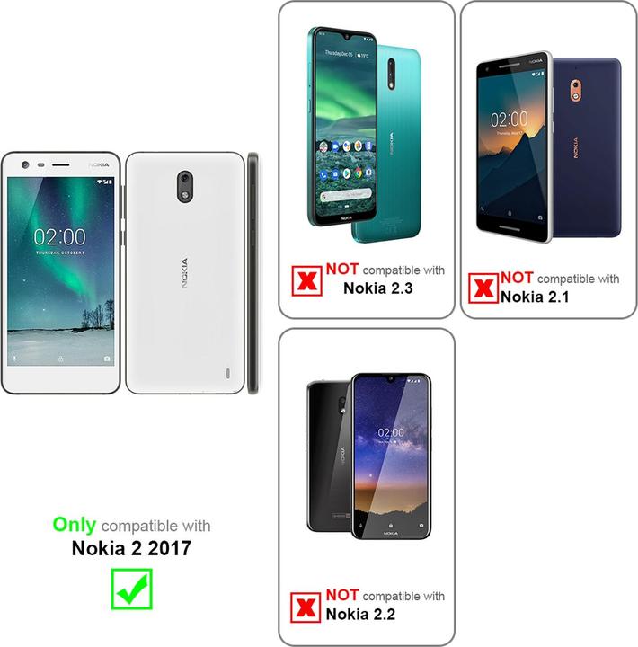 Image du produit Cadorabo Book Classy Style Cover (Nokia 2)
