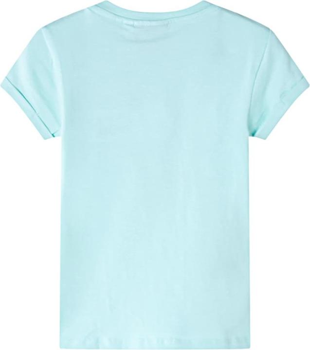 Actual product image VidaXL Children's T-shirt light blue 92,Material: 95 % cotton. 5 (92)