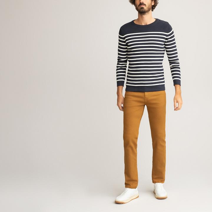 Image du produit La Redoute Collections Pull marin en coton biologique (XL)