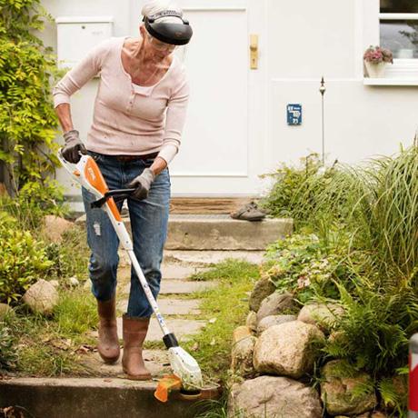Actual product image Stihl Cordless lawn trimmer (Plastic knives)
