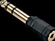 Actual product image Lindy Stereo Audio Adapter (Jack adapter)