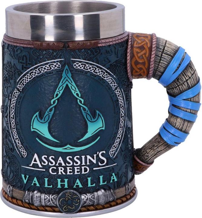 Immagine prodotto Nemesis Now Assassin"s Creed Valhalla Drinkware : Boccale di birra (1 x)