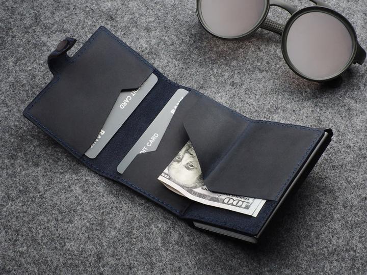 Actual product image Pularys Wallet HIKER credit card holder