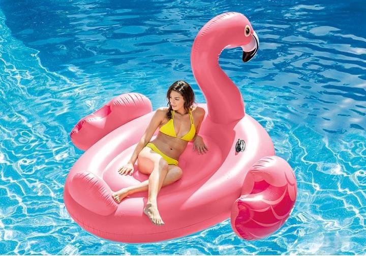 Actual product image Intex Mega Flamingo Island