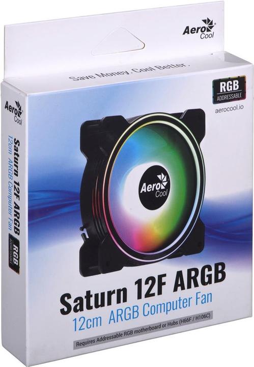 Produktbild AeroCool PGS SATURN 12F ARGB 6P 120mm - FAN (120 mm, 1 x)