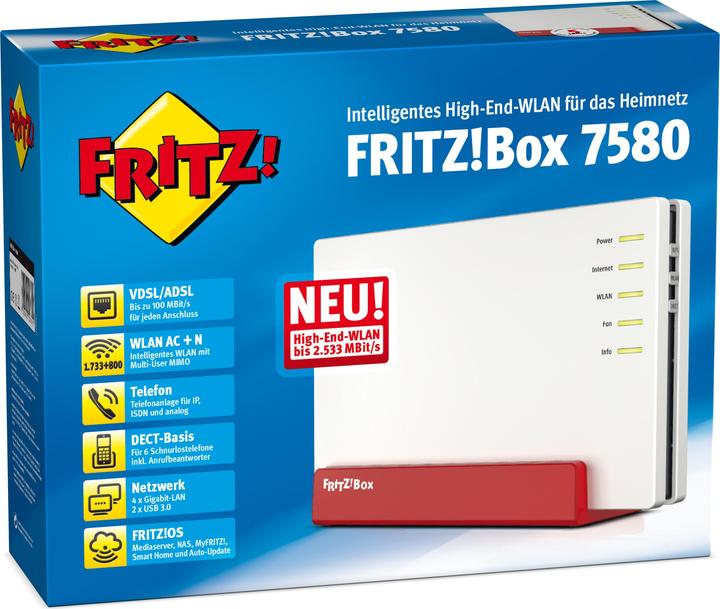 Produktbild AVM FRITZ!Box 7580