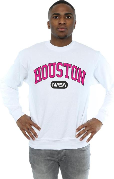 Actual product image Nasa Mens Houston Collegiate Sweatshirt (XL)