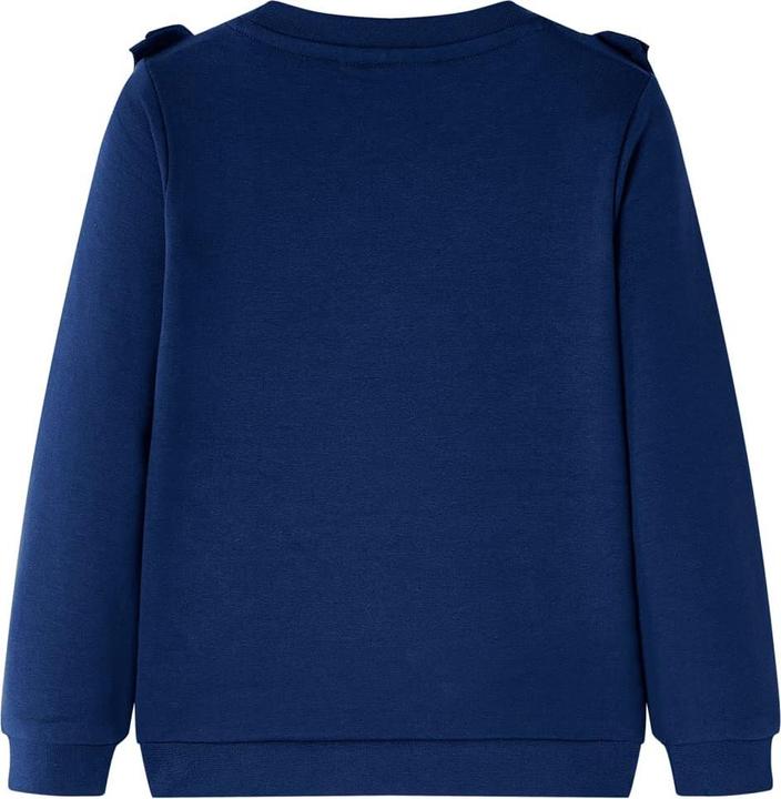 Image du produit VidaXL Sweatshirt enfant bleu marine 128,Matière : 95% coton. 5 (128)