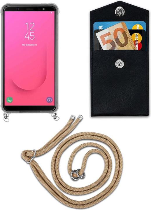 Produktbild Cadorabo TPU Handy Kette SILBER Cover