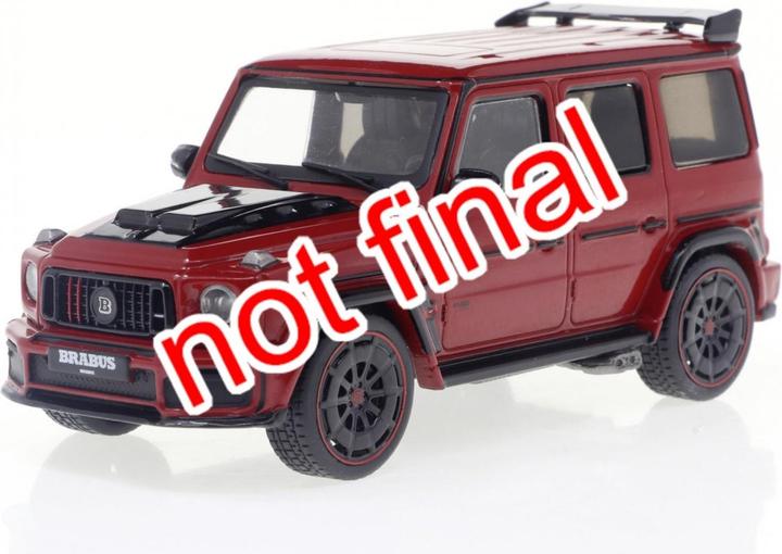 Image du produit Solido 1:43 Brabus Widestar 2022 rouge