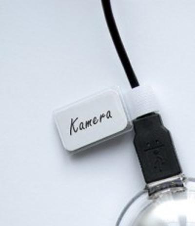 Actual product image Label-the-cable LTC Mini Velcro Cable Ties, pack of 10 (Velcro cable ties, 90 mm, 10 pcs.)