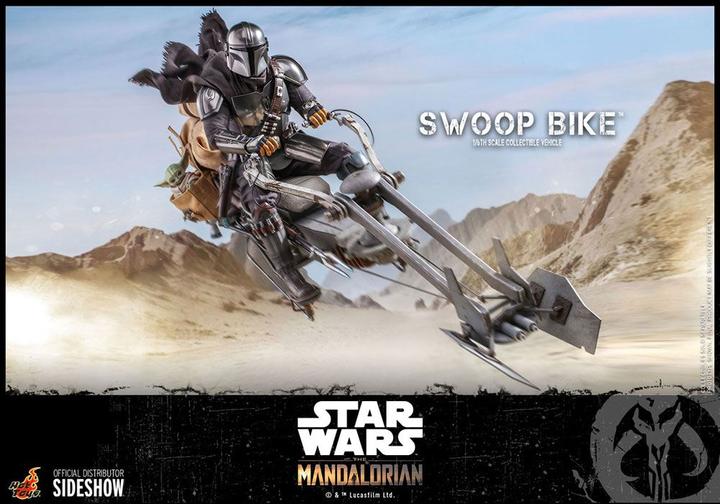 Actual product image Hot Toys Star Wars - The Mandalorian "Swoop Bike" 1/6 vehicle