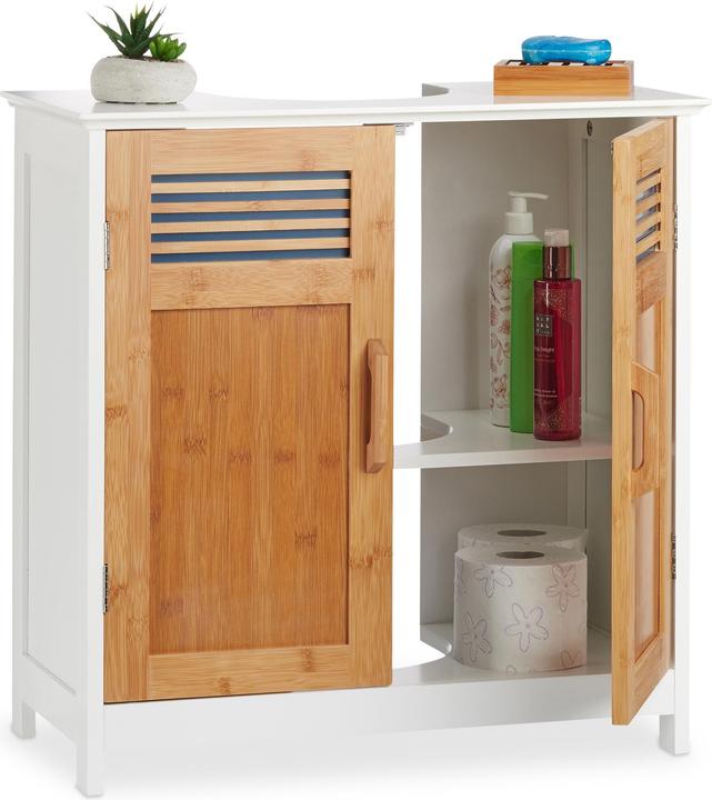 Image du produit Relaxdays Meuble sous-lavabo (60 x 30 x 60 cm)