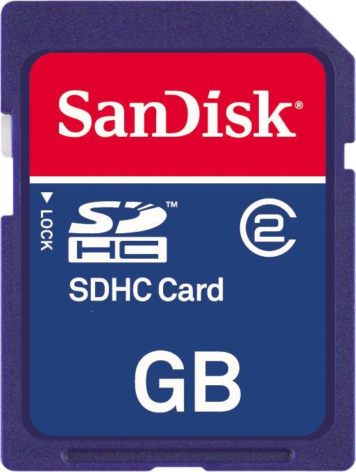 Actual product image SanDisk Standard Memory Card (32 GB, SD, SDHC, U1, UHS-I)