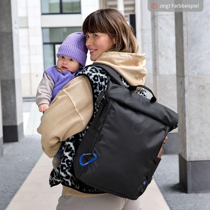 Produktbild Lässig Wickeltaschen & Wickelrucksäcke Wickelrucksack Outdoor Rolltop Backpack -