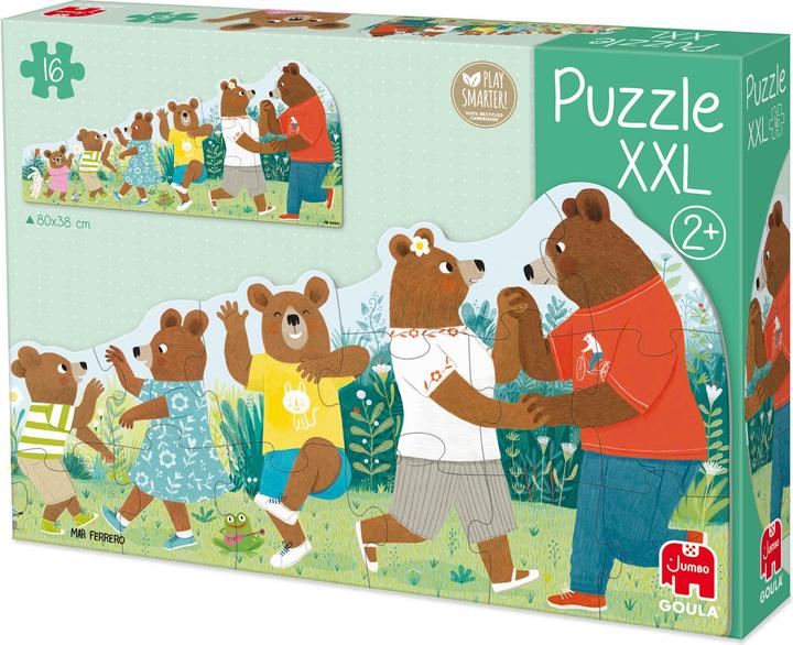 Immagine prodotto Jumbo GOULA XXL puzzle orso famiglia.55266 (16 pezzi)