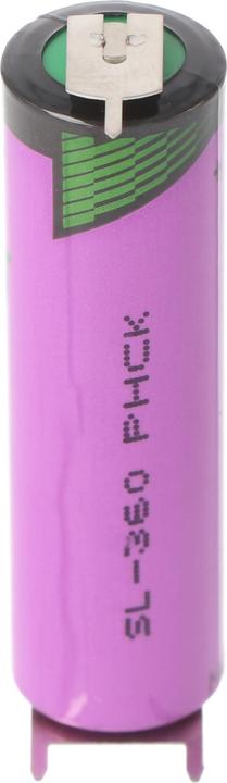 Image du produit Tadiran Lithium Batterie SL-360/PT mit Lötfahnen mit 3er Print Kontakten (1 pcs, AA, 2300 mAh)